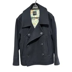 ZK7  Né-net ネネット コート ピーコート ネイビー 濃紺  ショートコート ブラック 黒 レディース メンズ 2サイズ  毛玉 毛羽立ち