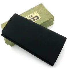 【美品】和装用 クラッチバッグ 黒 ブラック 冠婚葬祭 フォーマル パーティー 漆黒