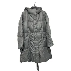 ZK7 【ジャンク】セオリー theory ダウンコート ショートコート ロングコート ダウンジャケット グレー  レディース Mサイズ