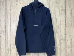 Supreme シュプリーム　Polartec Facemask half zip ポーラテック　フェイス　ハーフジップ　フリース　サイズL カラーネイビーのサムネイル