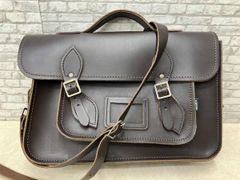 Zatchels レザー サッチェルバッグ ブラック 3way - メルカリ