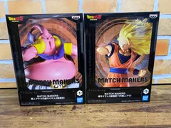 【未開封・ダンボール発送】MATCH MAKERS 超サイヤ人3孫悟空 (VS魔人ブウ)、MATCH MAKERS 魔人ブウ (VS超サイヤ人3孫悟空) 2種セット【ドラゴンボールZ】