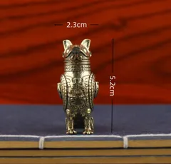 真鍮製 梟 フクロウ 置物 オブジェ アンティーク 風水 縁起物