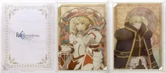 【中古】原画イラストボード Fate/Grand Order -神聖円卓領域キャメロット- Paladin; Agateram 第1弾特典付き前売り券特典 フォルダ付きクリアポートレート C