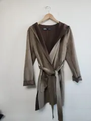 レディース 55-66/S) ZARA ザラ スウェード WHO フードコート