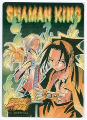 ジャンプ】2002 シャーマンキング マンキン 下敷き 林原めぐみ 直筆