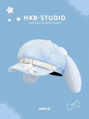 hxb 量産型 地雷系 サブカルチャー うさぎ 猫 キャスケット 4種
