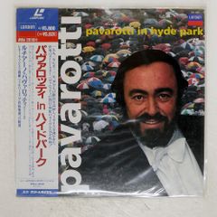 帯 国内盤 PAVAROTTI/IN YDE PARK/POLIDOR POLL1030 LD