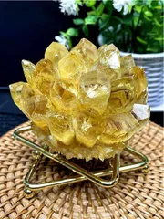 超綺麗★パイナップル水晶クラスターB89D6/110D08D