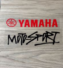 ★アウトレット★新品 MotoGP RACING YAMAHA レーシング ステッカー 19 cm デカール アクセサリー シール グッズ