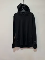 ナイキ ドライフィット フード Tシャツ ブラック L