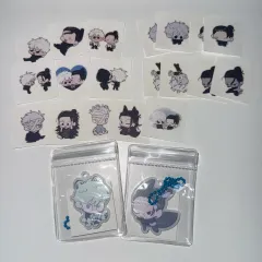 呪術廻戦 ポタン様 五条 夏油（ゲトウ） ティブティブシール アークス アクリル キーホルダー まとめ