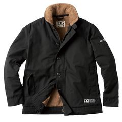 [武蔵野ユニフォーム] D.GROW 防寒服 防寒着 コート ジャケット 裏地ボア 秋冬 綿100％ あったかい 014-DG503-グ (49.ブラック, L) [49.ブラック] [L]