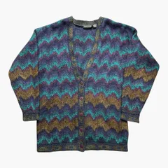 PAUL HARRIS ニットカーディガン　アクリル×モヘア　レディース　アメカジ　古着　アメリカ古着　都内　中野区　古着屋