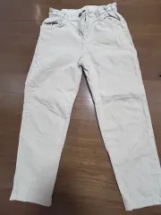 白コーデュロイ ズボン