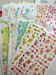 まとめ）ダイアリーデコ ステッカー 全31枚 メリファクトリー jjoramzi ゼリーファクトリー