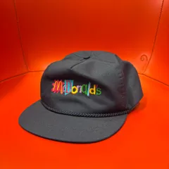90’s USA製  McDonald’s カラフルロゴ キャップ NOMAD製  マクドナルド　アメカジ　古着　アメリカ古着　都内　中野区　古着屋