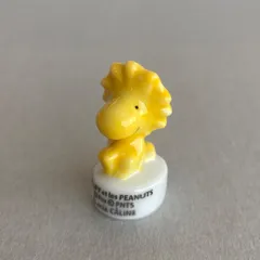 ウッドストックのフェーブ／スヌーピー／ピーナッツ／フランス雑貨／陶器ミニチュア／ブロカント／ヴィンテージ／蚤の市／幸運の小さな陶器