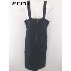 ◇ Sonny Label URBAN RESEARCH ストレッチ ノースリーブ 膝下丈 タイトワンピース サイズF ブラック レディース  【中古】 【1112270006565】