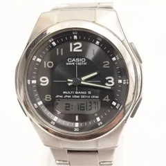 CASIO WAVE CEPTOR WVA-M480 4709 アナデジ ソーラー電波腕時計
