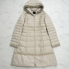 TOCCA　トッカ　ロングダウンコート　フード　ファー　サイズ6　XL　ベージュ系