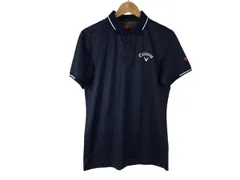 お買い得品！【中古ゴルフウェア】キャロウェイ 半袖ポロシャツ L