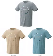 ヨネックス YONEX テニス ユニドライTシャツ フィットスタイル シャツ ウェア トップス 部活 クラブ 練習 練習試合 自主練 トレーニング  16708 323 ダークマリン