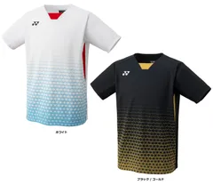 ヨネックス YONEX テニス メンズゲームシャツ フィットスタイル シャツ ウェア トップス 部活 クラブ 練習 練習試合 自主練 トレーニング  10615 011 ホワイト
