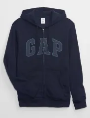 GAP ギャップ ネイビー フードジップアップ XS