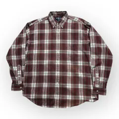 Ralph Lauren  BIG SHIRT タータンチェック ボタンダウンシャツ　ラルフローレン　アメカジ　古着　アメリカ古着　都内　中野区　古着屋