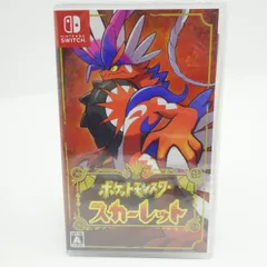 【未開封】Nintendo Switchソフト ポケットモンスター スカーレット
