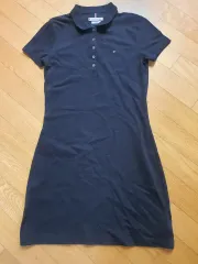 トミーヒルフィガー ネイビー スリムフィット ワンピースS (51201)