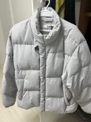 THE NORTH FACE ザノースフェイス ダウン ライトグレー スカイ グレー