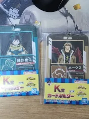 未開封)僕のヒーローアカデミア ヒロアカ 一番くじ K賞 トレカホルダー (緑 谷出久/ホークス)