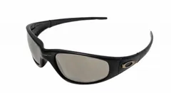 新品同様 オークリー サングラス ストレートジャケット1996 ブラック 黒 ゴールドミラー レンズ 1996年製 廃番モデル Y2K oakley straight jacket メンズ レディース 