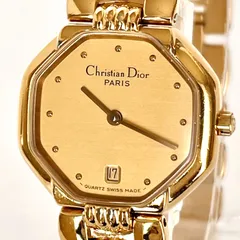 【希少】Christian Dior ディオール 腕時計 オレンジ クリス 希少】Christian Dior ディオール 腕時計 オレンジ クリス