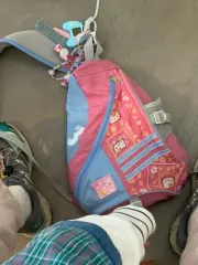 レトロ ハローキティ Y2K Kitsch ピンク クロスボディーバッグ スリングバック ミニリュック