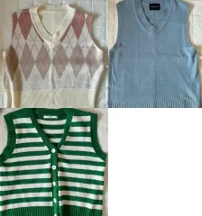 ニットベスト 3種