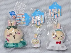 (3個まとめ売り)ちいかわ うさぎ MINISO(ミニソー) 未開封 夏 レインコート マスコット キーホルダー
