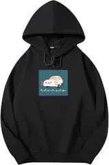 送料無料 面白いパーカー　　　フード付きスウェット （ウーパールーパースーパーカー）メンズ レディース 3Dプリント かわいい ユーモア パロディ オシャレ 旅行通勤 部屋着 春秋冬「背面印刷可､備考必須」