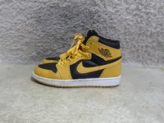 280 NIKE エア ジョーダン1 レトロ ハイ 黄色 スニーカー 中古 靴