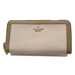 新品未使用】ケイトスペード 長財布 ライトグレー グレージュ - メルカリ