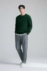 ポロ ラルフローレン ケーブルニット グリーン XL(18-20)