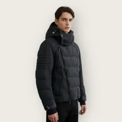 2/ モンクレール グルノーブル ウール グースダウン ダウンジャケット