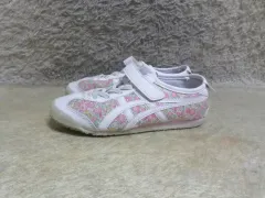 210 オニツカタイガー キッズ フローラル メキシコ66 ジュニア キッズ スニーカー