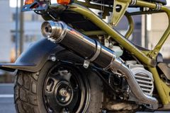 クロスカブCC110 JA60 フルエキゾーストマフラー ガトリング砲タイプ