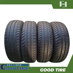 175/70R14 グッドイヤー EFFICIENT GRIP COMPACT 2019年製 4本 夏用 7.5分山 中古タイヤ フィットシャトル ヤリス シエンタ ポルテ（7307）