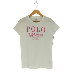 ポロラルフローレン POLO RALPH LAUREN ロゴプリント クルーネックTシャツ レディース JPN：M 