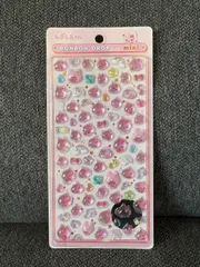 しずくちゃん ボンボンドロップシール mini うるおいちゃん｜立体ぷっくりシール 透明 キラキラ デコシール コレクション　正規品