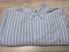 ポロラルフローレン ストライプ シャツ ヴィンテージ